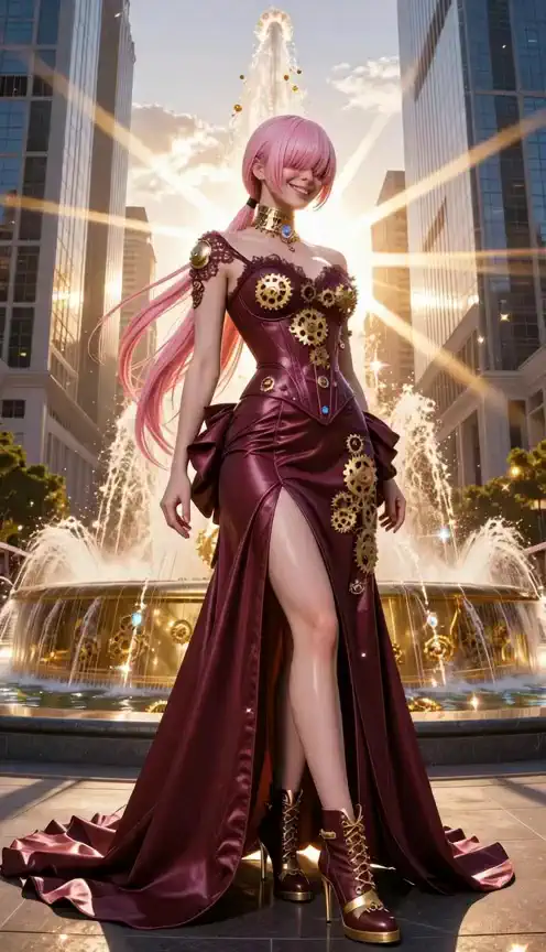 Into the golden particles✨ – Entering the Golden Empire ⛲💫