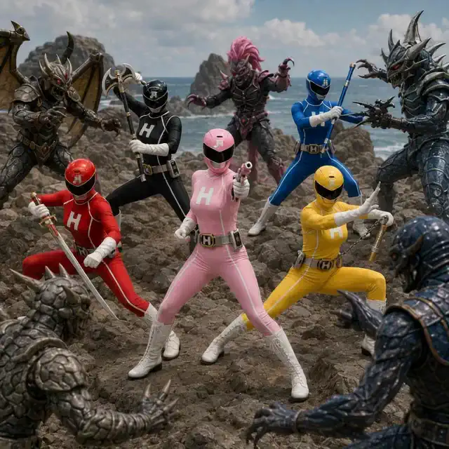 Power Rangers VS Monsters! Who wins? 🦸