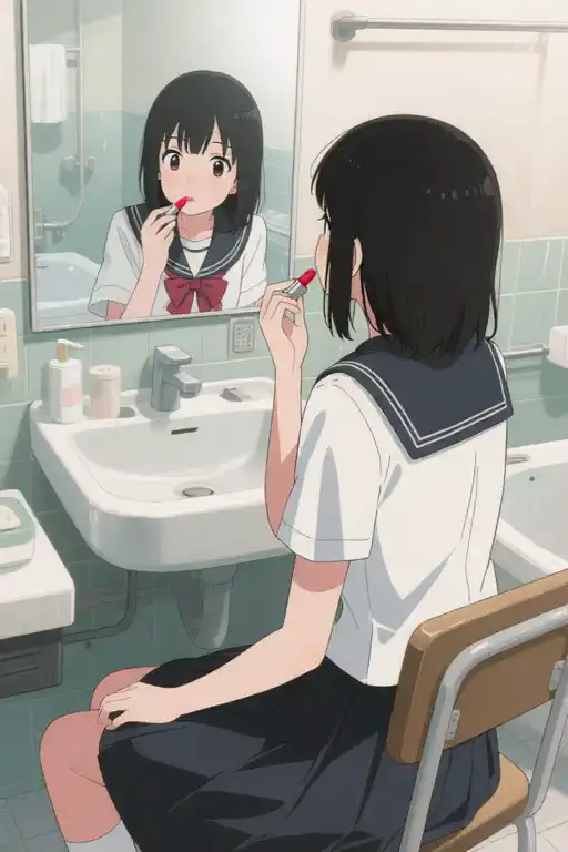 背伸び