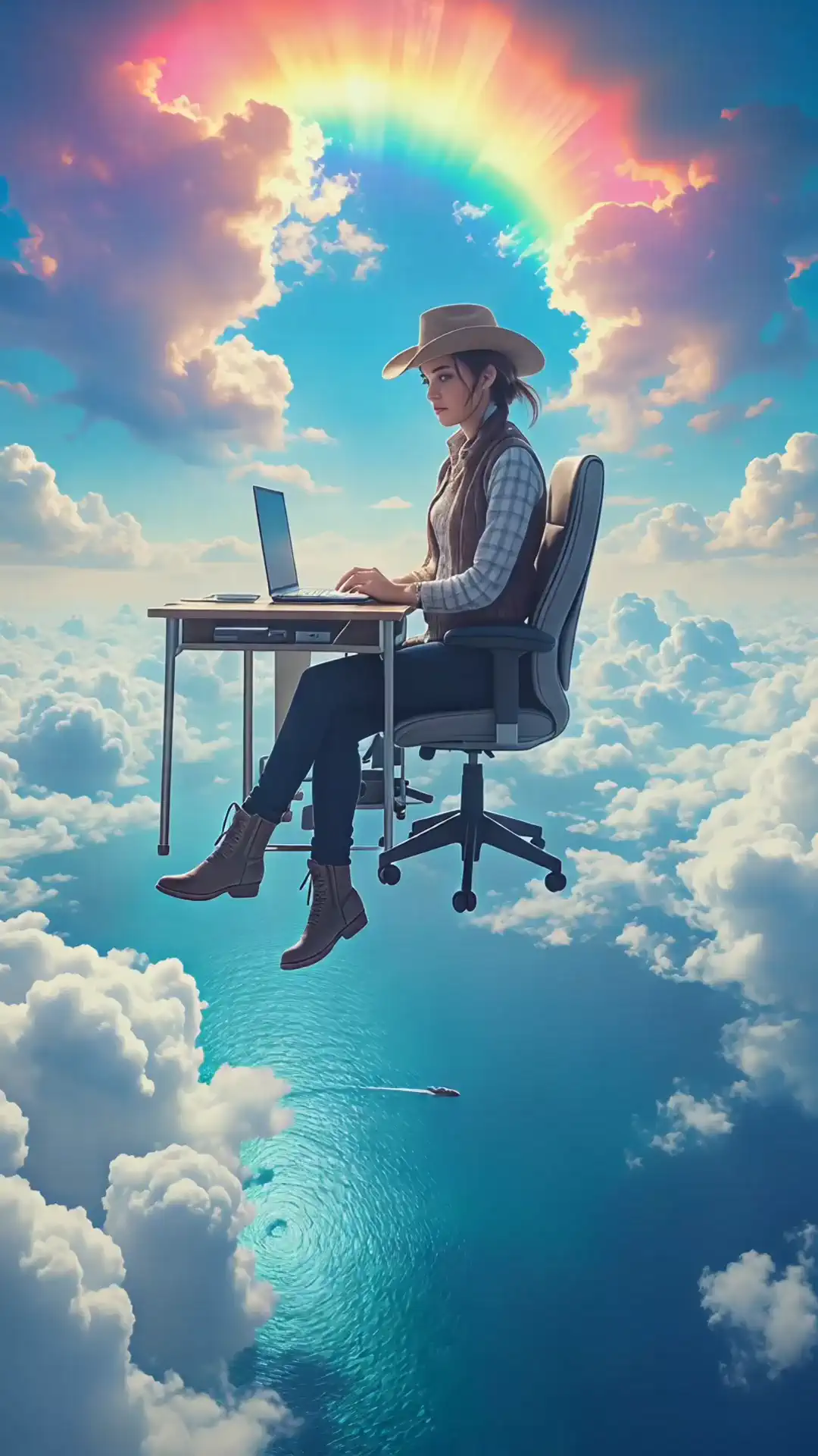 Flying hacker