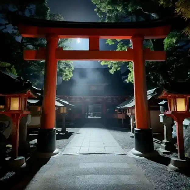 午前３時の神社