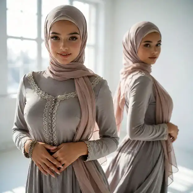 # Wearing a Headscarf