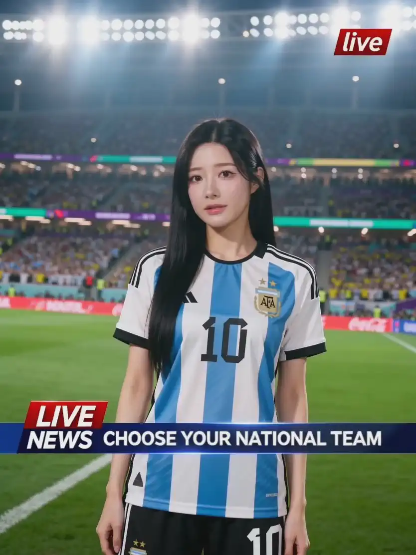 ⚽️ World Cup Outfit Transition: Pick Your Favorite Football Team | Video Effect