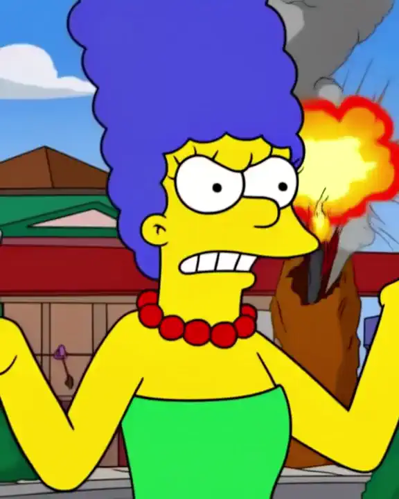 Marge Simpson [Hunyuan Video LoRA]