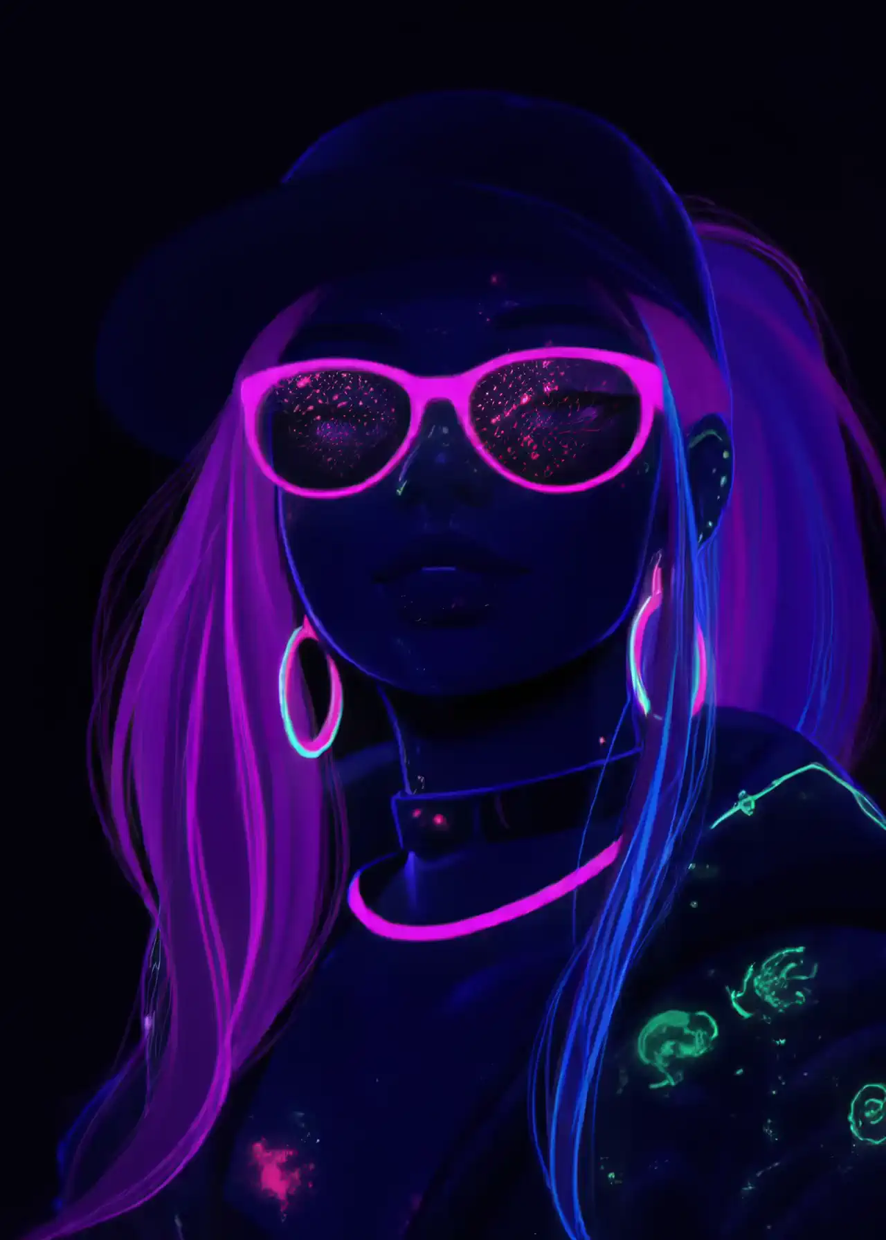 Ultraviolet Raver Concept - Akali K/DA