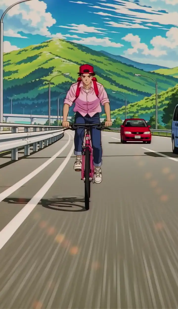 Retro 90's Anime / Golden Boy Style Lora Wan 2.2 14B