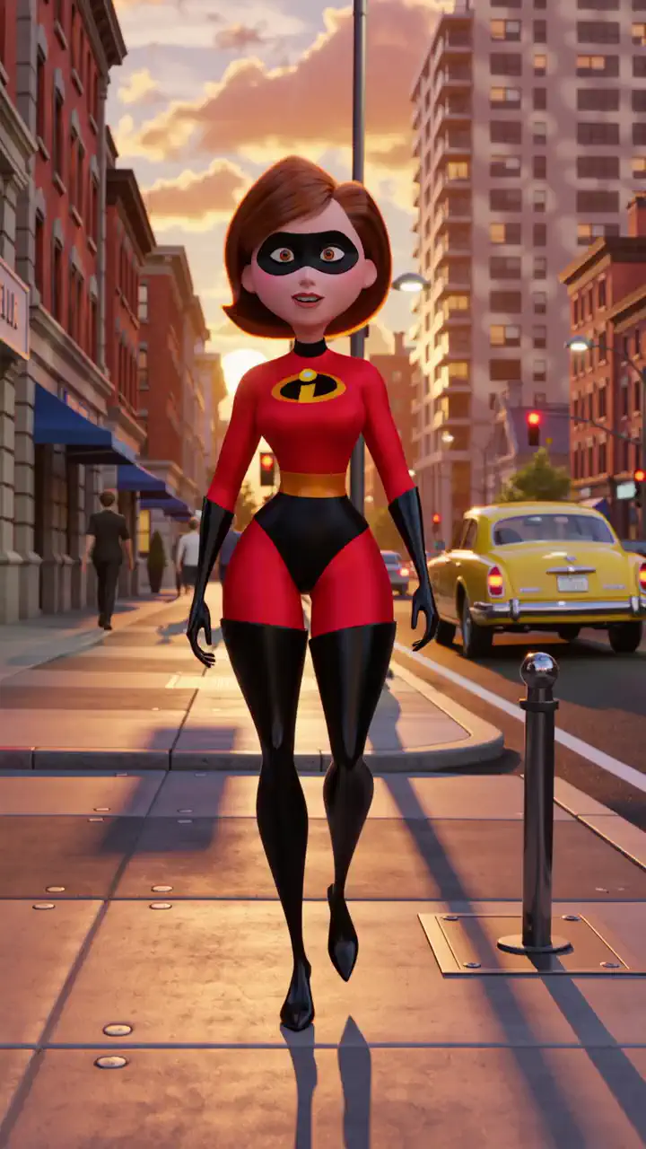 Elastigirl/Helen Parr - The Incredibles (Wan Video 2.2 T2V-A14B)