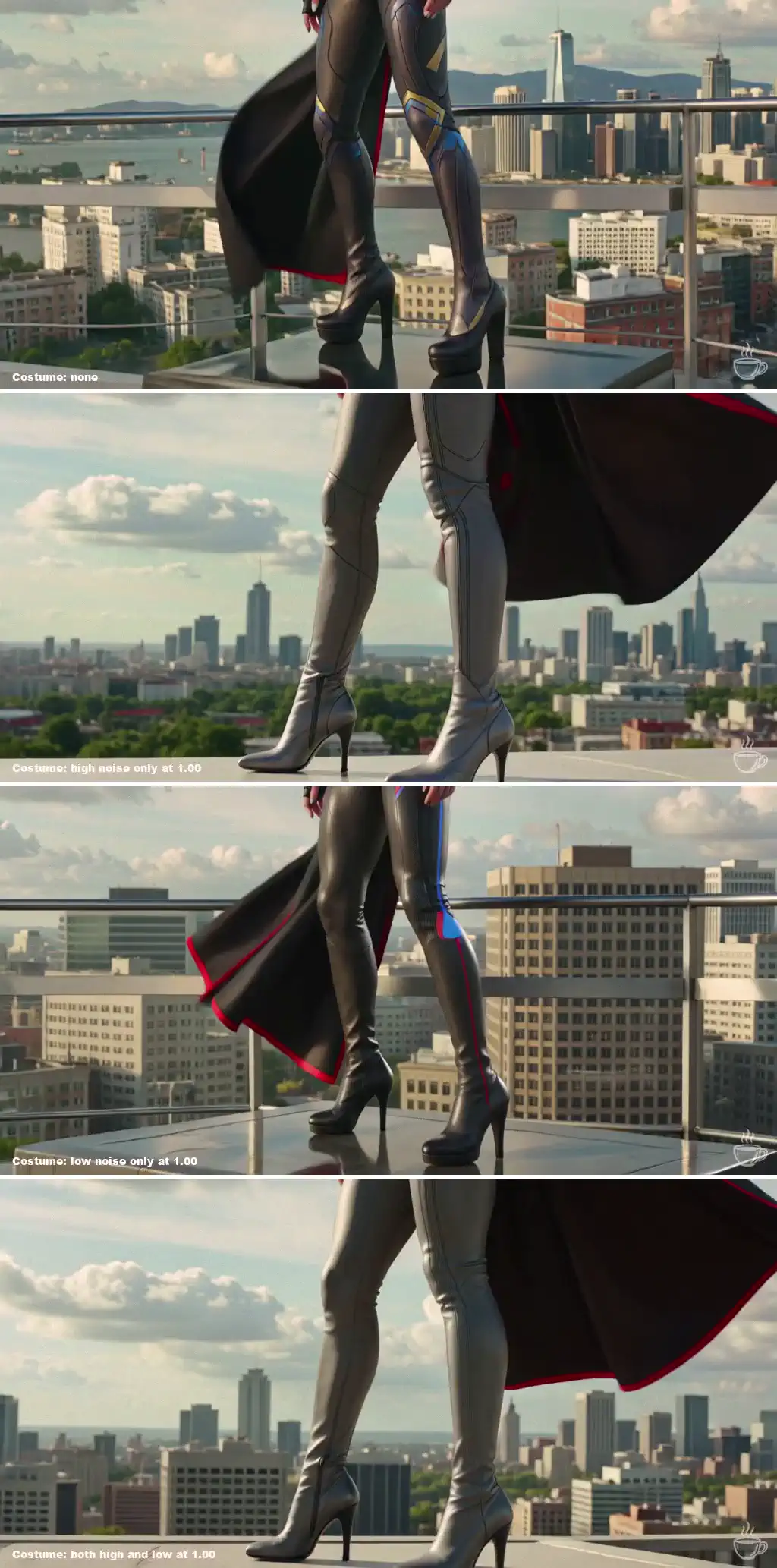 Female Superhero Costumes - Wan