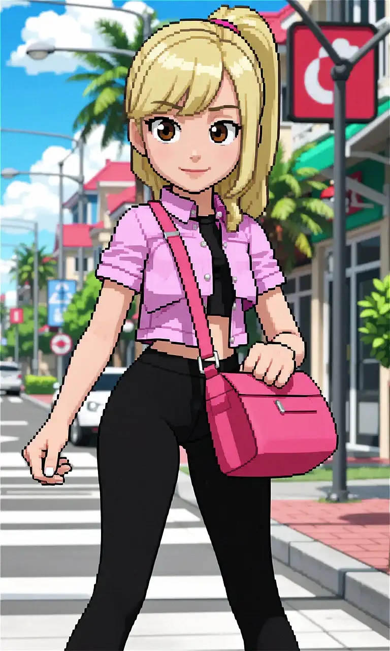 TFM Game Girl 7 (Pixel) for Wan 2.2
