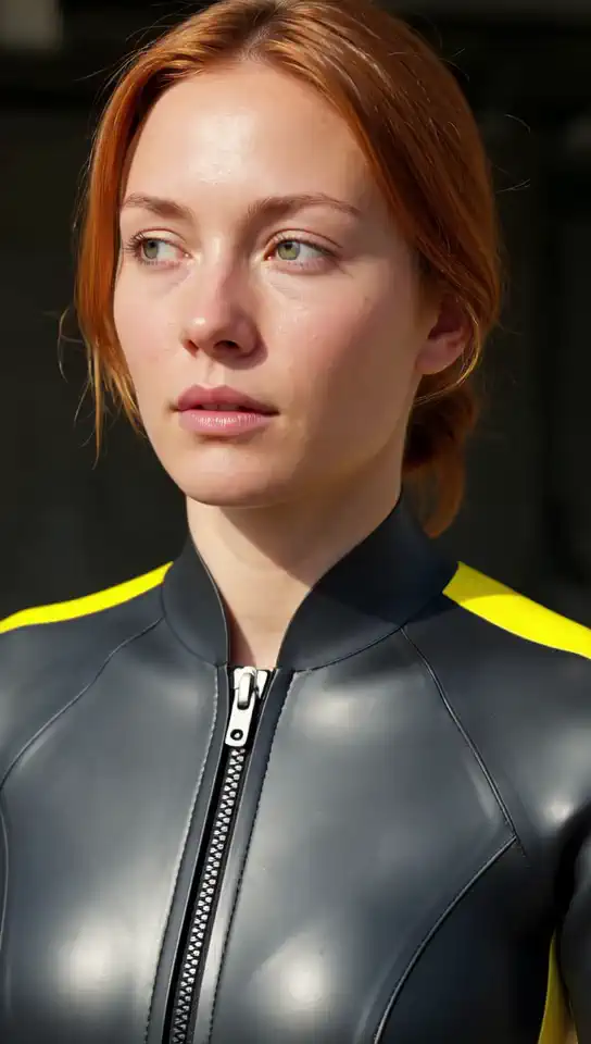 Vintage, short wetsuit. wetsuitVS1