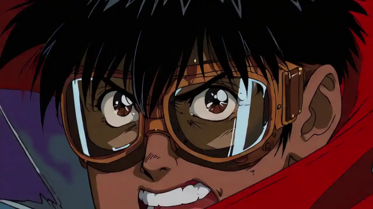 Drift stop from close-up face (WAN2.2 I2V) (ANIME) AKIRA in Kaneda's Bike Drift Stop | AKIRAのバイクスライド