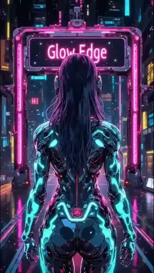 Glow Style Edge FLUX