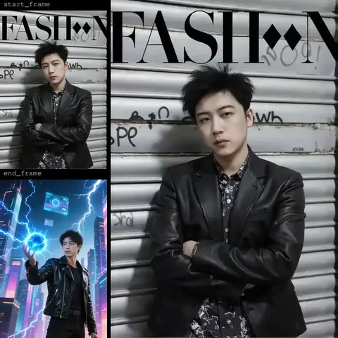 WAN2.2 fotogramas de inicio y fin（Versión de sugerencia de transición automática）