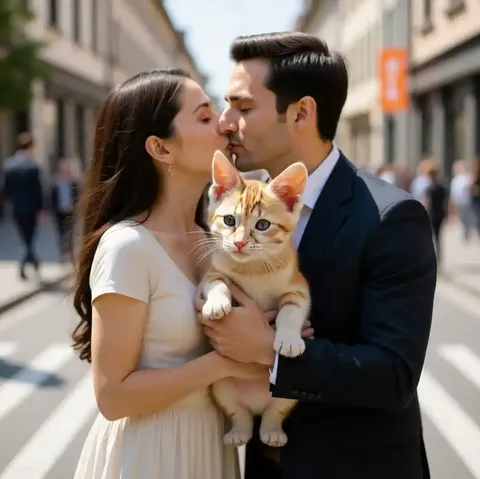 Hewan peliharaan yang lucu menyerbu