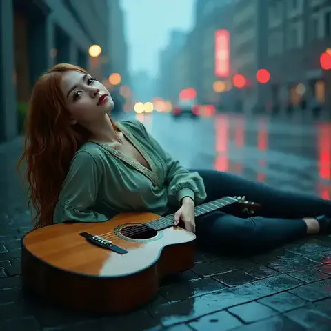 Cơn mưa nhỏ và cây guitar