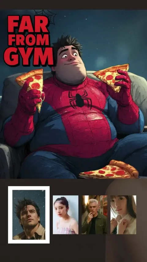 Spider-Man: Weit vom Fitnessstudio entfernt