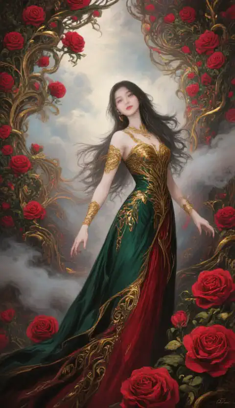 Rosas de vid de sangre