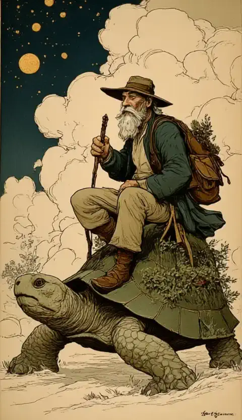 Traveling on the Back of a Turtle