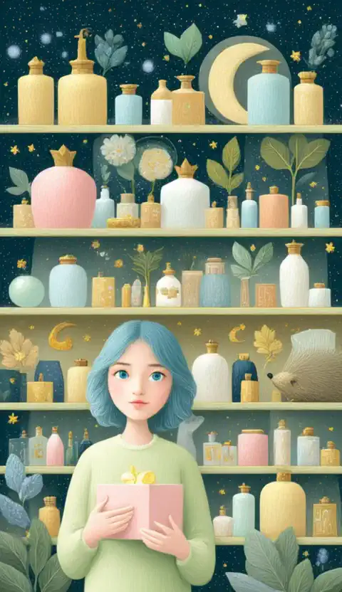 Ella posee una tienda de magia