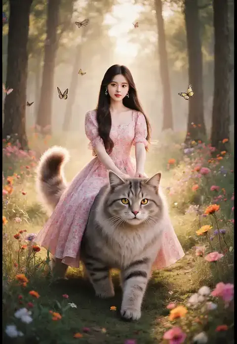 Énorme monture de chat（Vidéo）