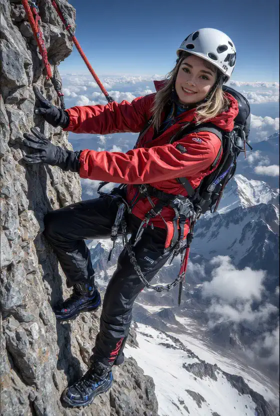 挑戰極限，勇敢攀登