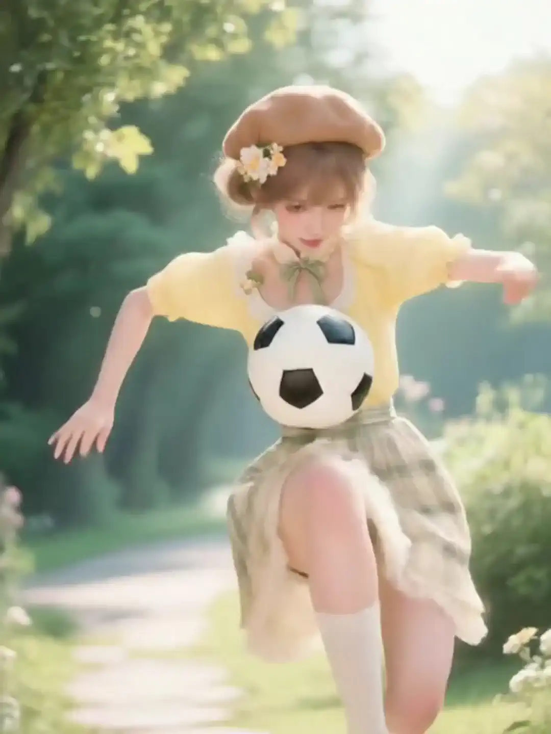 Pegue a bola e chute