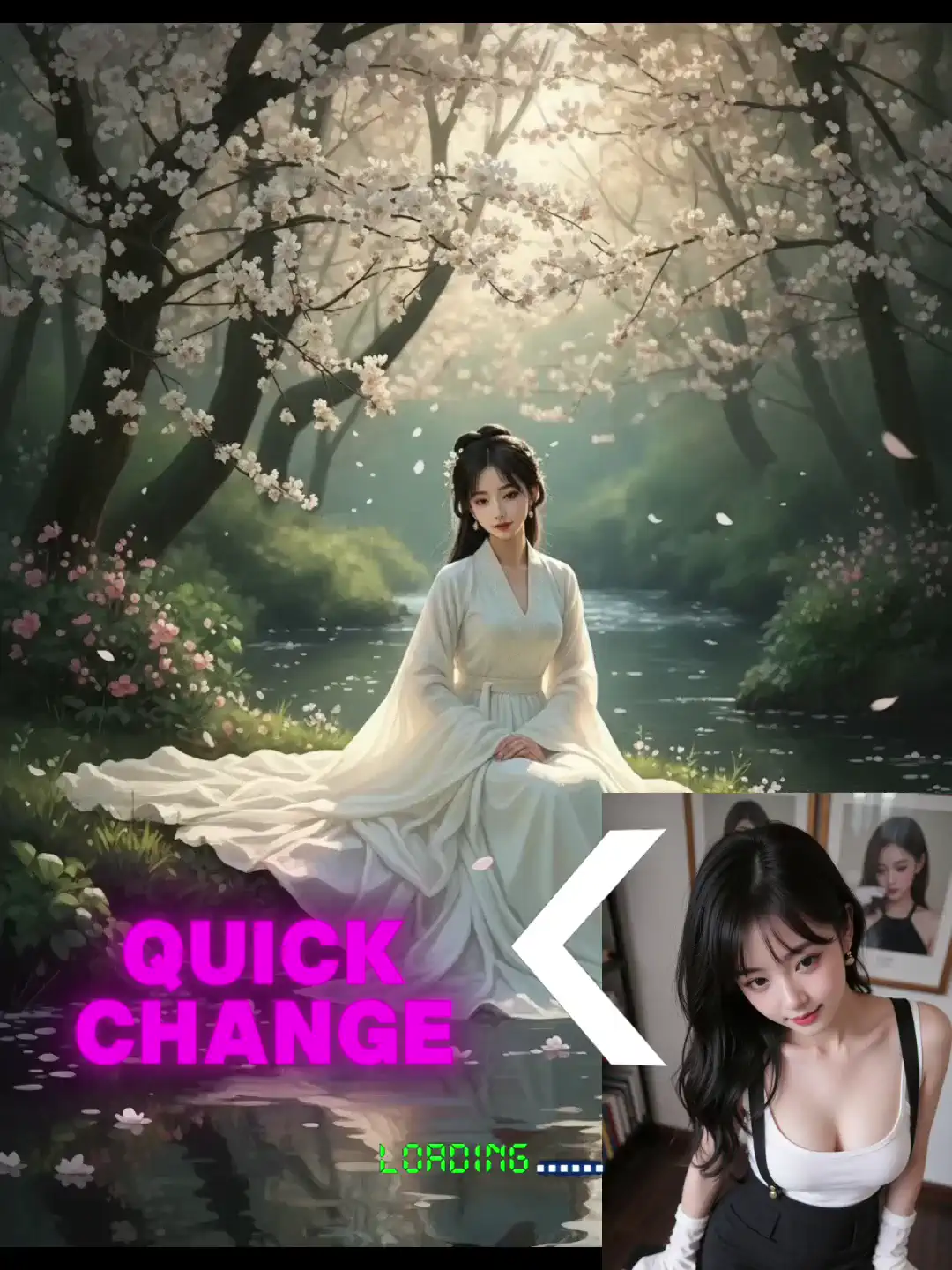 Ethereal Grace by the Water