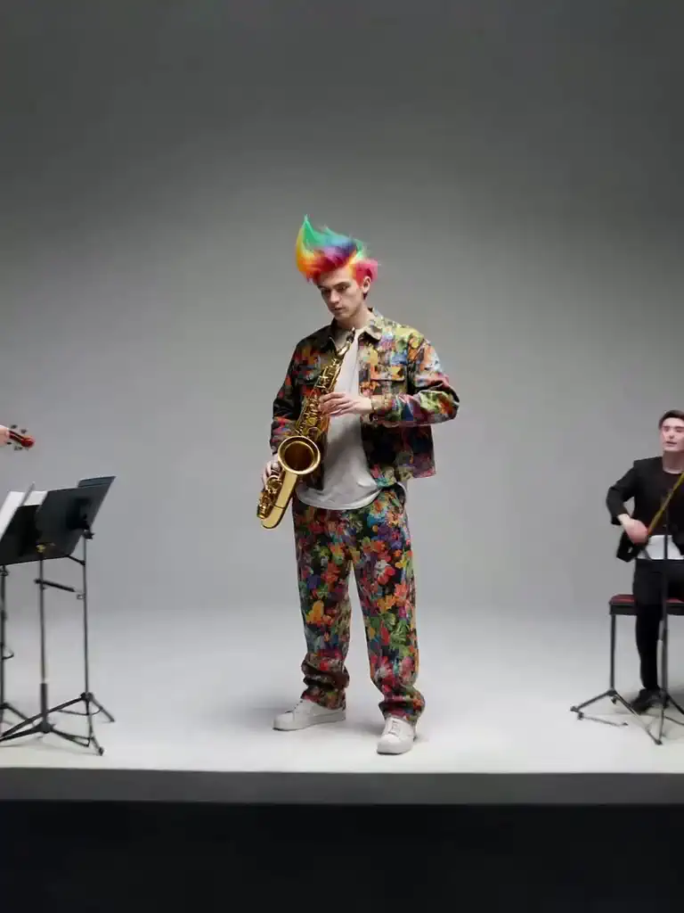 Orkestrada Saksafon Çal