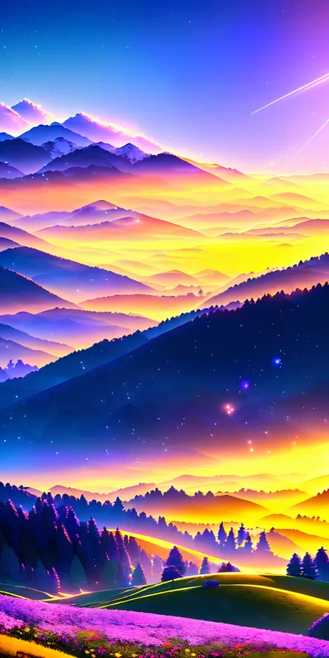 masterpiece, best quality, high quality, extremely detailed CG unity 8k wallpaper a beautiful landscapes oil paiting, award winning photography, Bokeh, Depth of Field, HDR, bloom, Chromatic Aberration ,Photorealistic,extremely detailed, trending on artstat...