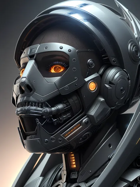 complex 3d render ultra detailed of a beautiful porcelain profile woman android face with motocycle cyber punk helmet, full body, sitting, cyborg, robotic parts, 150 mm, beautiful studio soft light, rim light, vibrant details, luxurious cyberpunk, lace, hy...