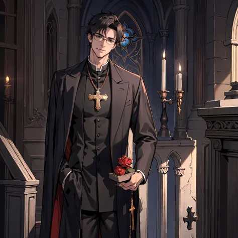 (masterpiece:1.2, best_quality, intricate_details, high_resolution, hyper detailed, highly_detailed), 1 male, mature, aged up:1.4, tall muscular guy, broad shoulders, finely detailed eyes and detailed face, extremely detailed, handsome, male, big pectorals...