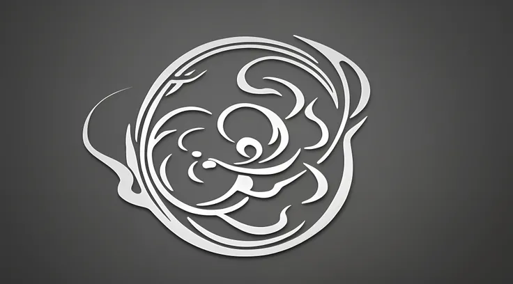 Make LOGO, handmade traditional incense industry, incense burner, smoke, Chinese style, art nouveau, ink, smooth, monochrome, flowing, delicate, high-end sense, simple lines, 8k, no shadow, no repetition