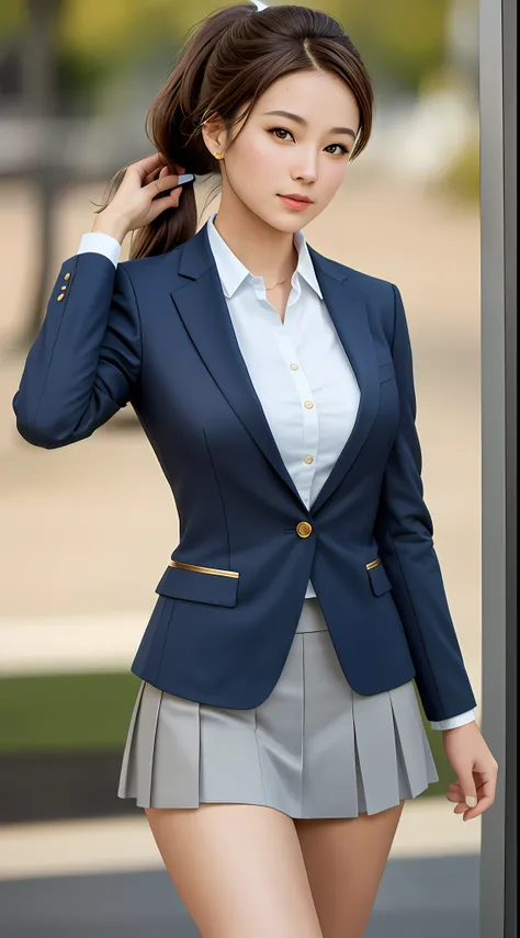 best quality, masterpiece, 1girl, Beautiful face, (gold-brown hair), (photo realistic:1.3), rim lighting, (high detailed skin:1.2), 8k uhd, dslr, high quality, high resolution, 4k, 8k, Bokeh, absurdres, best ratio four finger and one thumb, (realistic:1.3)...