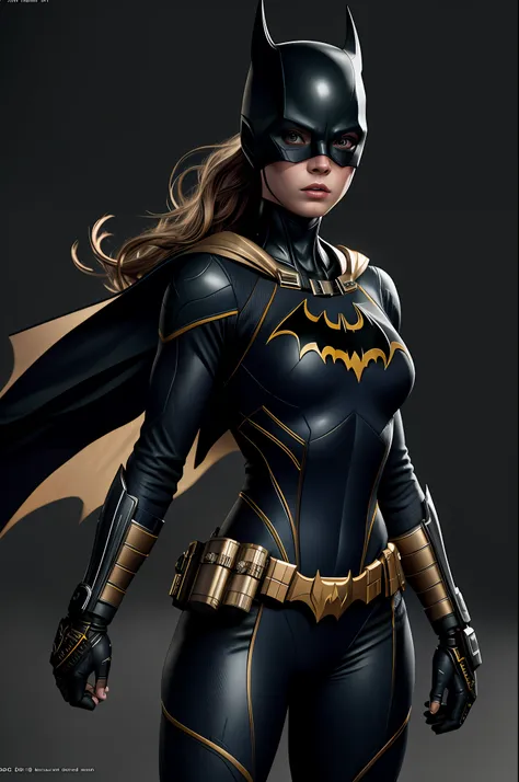 (8k, raw photo, best quality, masterpiece:1.2), ultra detailed, official art, photo-realistic:1.37, upper body shot, dc batgirl,...