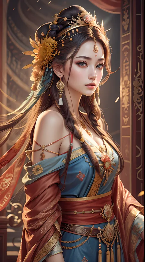 best quality, masterpiece, ultra-detailed high resolution, (realistic: 1.4), original photos, illustrations,
1 girl holding weap...