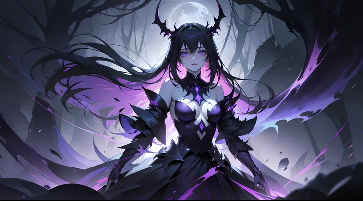 The Splash Art of Morana, the Priestess of Nightmares, is a dark and intriguing depiction of the champion, steeped in the essence of nightmares. The scene depicts the character in a nocturnal environment, shrouded in mist and shadows, evoking an atmosphere...