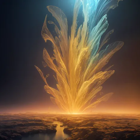 ((best quality)), ((Streams of translucent tones)), sinuous metallic swirls and sparkling sprays of color shape the landscape of these free-flowing textures, Abstract fluid art painting of natural luxury in liquid paint technique, Modern impressionism tech...