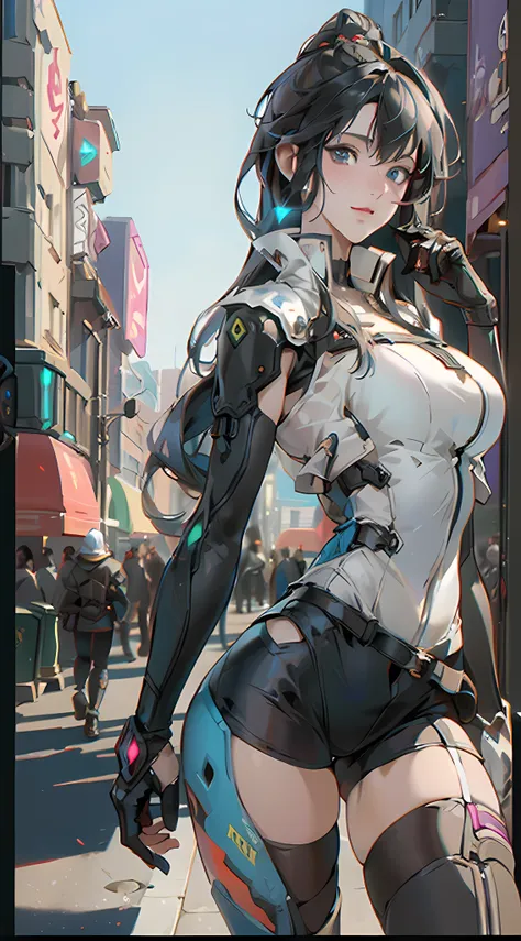 ((best quality)), ((masterpiece)), (detailed:1.4), 3d, an image of a beautiful cyberpunk female,hdr (high dynamic range),ray tra...