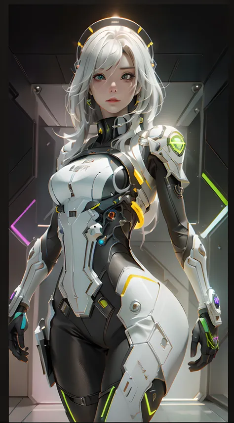 ((best quality)), ((masterpiece)), (detailed:1.4), 3d, an image of a beautiful cyberpunk female,hdr (high dynamic range),ray tra...