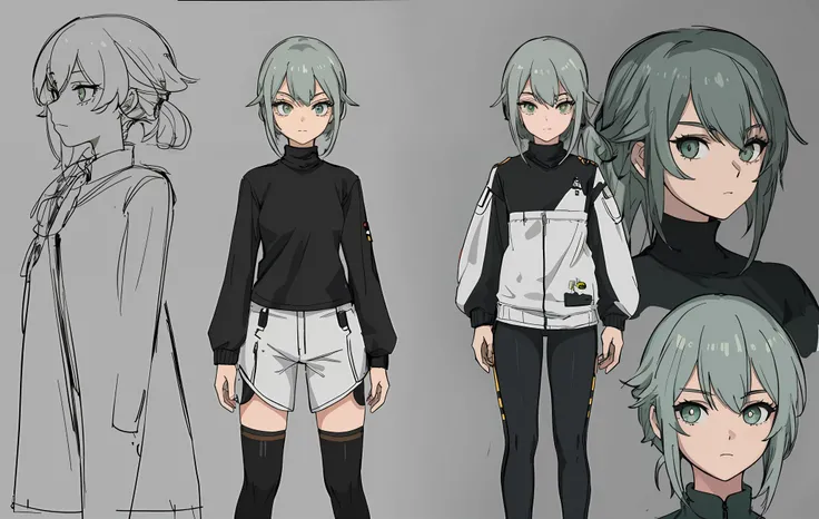 charturnerv2, 1boy, full body, same costume, concept art, full body, detail_face, line_sketch, PlanIt, official art, official alternative clothing, design style, multi-style, detail character, 4_side, original, 8K GC, lots of detail, multiple views of the ...