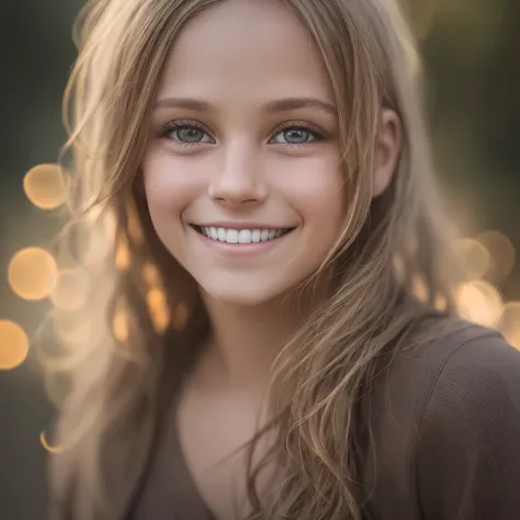 award-winning portrait photo of a smiling young swede, bokeh, backlit, (color brown in detail: 1.1), telephoto, elegant atmosphe...