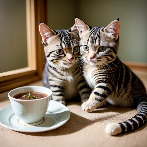 1 cute a cat hugging a warm cup,russian kitten,Warm,Cup,Natural,no humans,Beautiful view,hdr,tail detailed wire,intricate details,hdr,4k textures,soft cinematic light,photolab,hdr,intricate,elegant,cinematic shot,vignette,centered,hyperdetailed,intricate d...