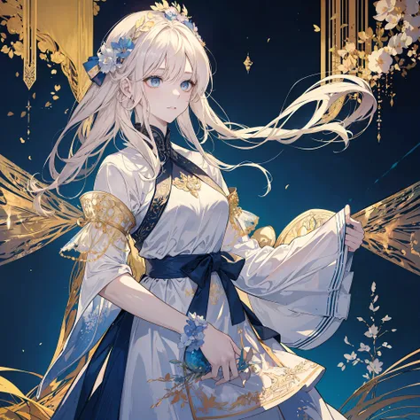 Create a mesmerizing AI artwork depicting a stunning and elegant goddess of light with flowing, blonde hair. The artwork should capture the ethereal beauty and radiance of this divine being.
In this artwork, the goddess stands tall and majestic, surrounde...