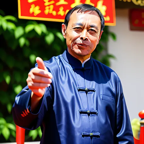 a photo of mabaoguo, looking to the viewer, street, china, ancient