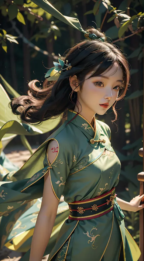 Ultra high quality,Jeizuo,Perfect illustration,extreme details,China Hua,Grandiose Scene 1.4 pcs,theme:Dragon Boat Festival Blue Dragon Maiden picture
hue:The main color is light blue,Paired with fresh greens and bright yellows,Create lightness、Bright atmo...