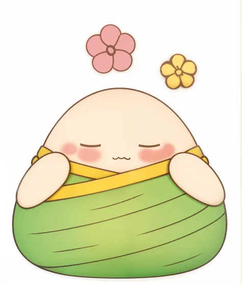 Cute zongzi with action,Emoticon pack
