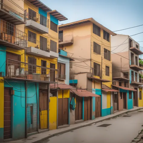 Favela brasileira, Nikon D7500 |, UHD, ultra detalhe, hight resolution, detalhada, foto crua, Nikon D850 film stock photography 4 Kodak Portra 400 camera f1.6 lens rich colors hyper realistic texture dramatic lighting