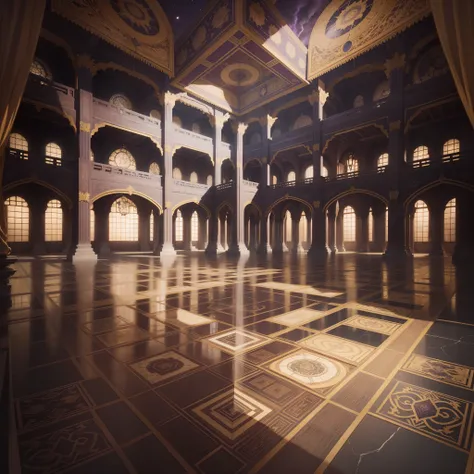 in the midst of this mysterious and gorgeous palace，there are magic arrays all around，it creates an atmosphere of mystery and my...