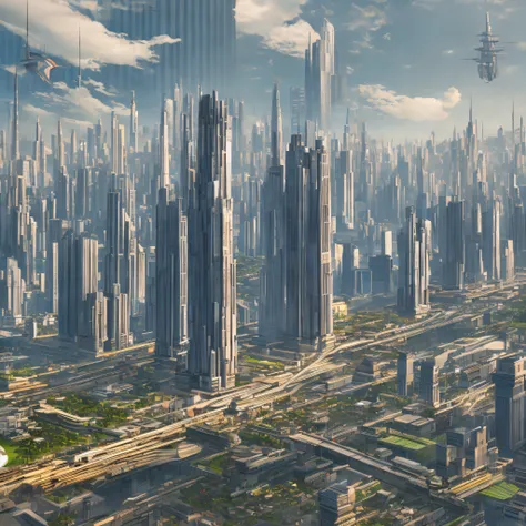 Landscape of the near future、Huge Buildings --auto --s2