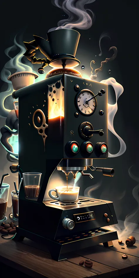 witchcraftpunkai 
coffee machine